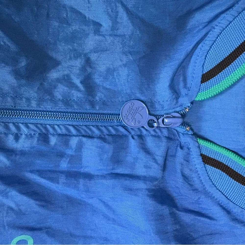 Adidas Royal Blue Windbreaker